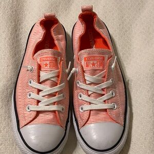 Converse Pink Low-Top Sneakers